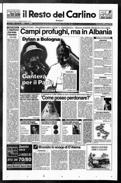 Il Resto del Carlino : giornale dell'Emilia